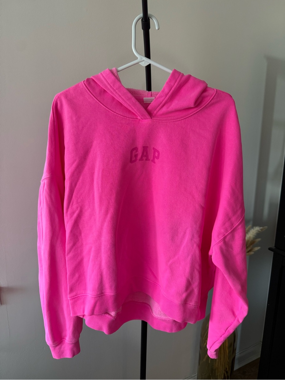 GAP Neon Pink Pullover Hoodie